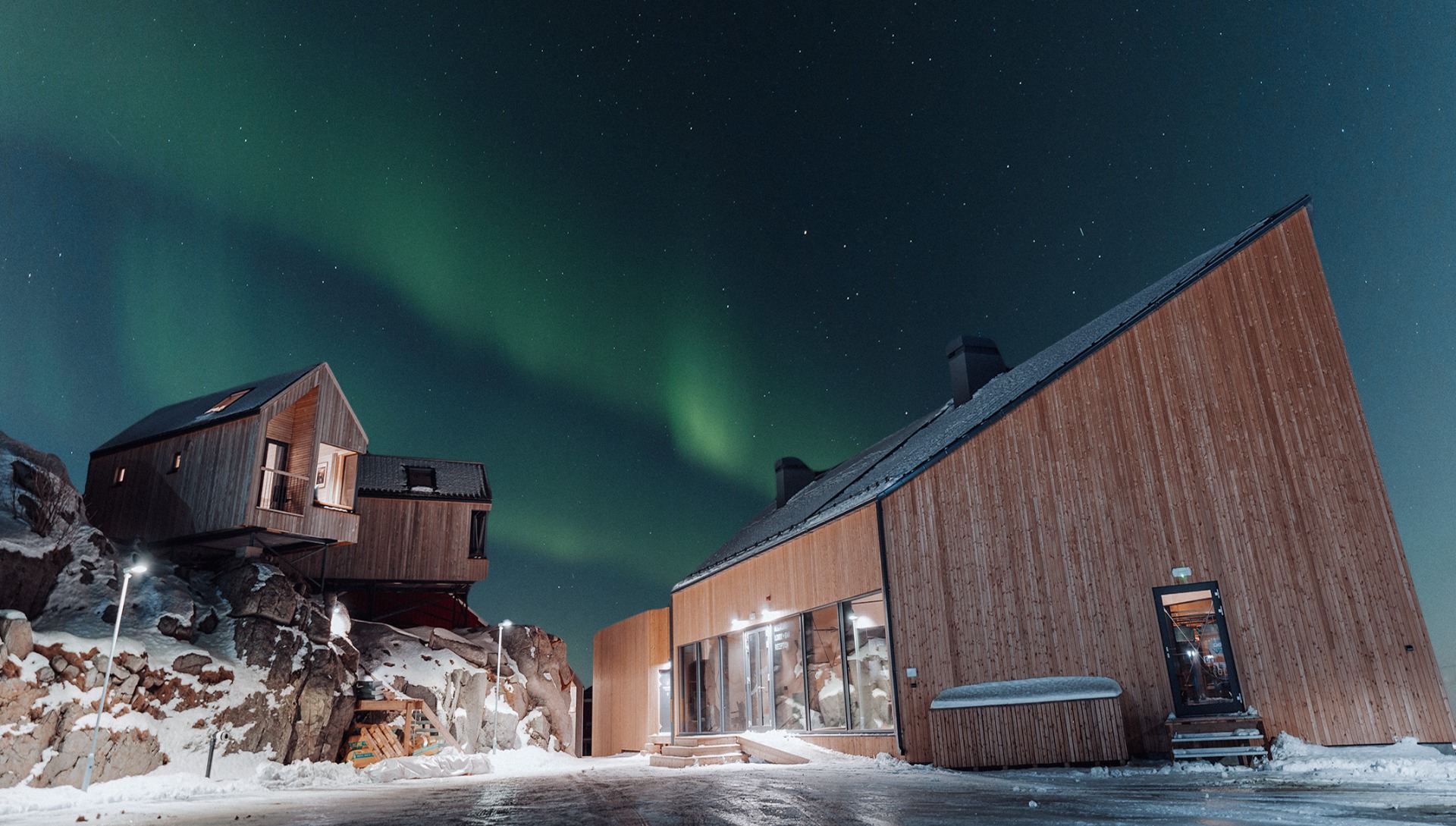 Restaurant FANGST på Hattvika Lodge, Ballstad